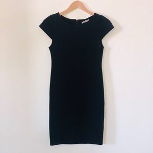Black mini dress